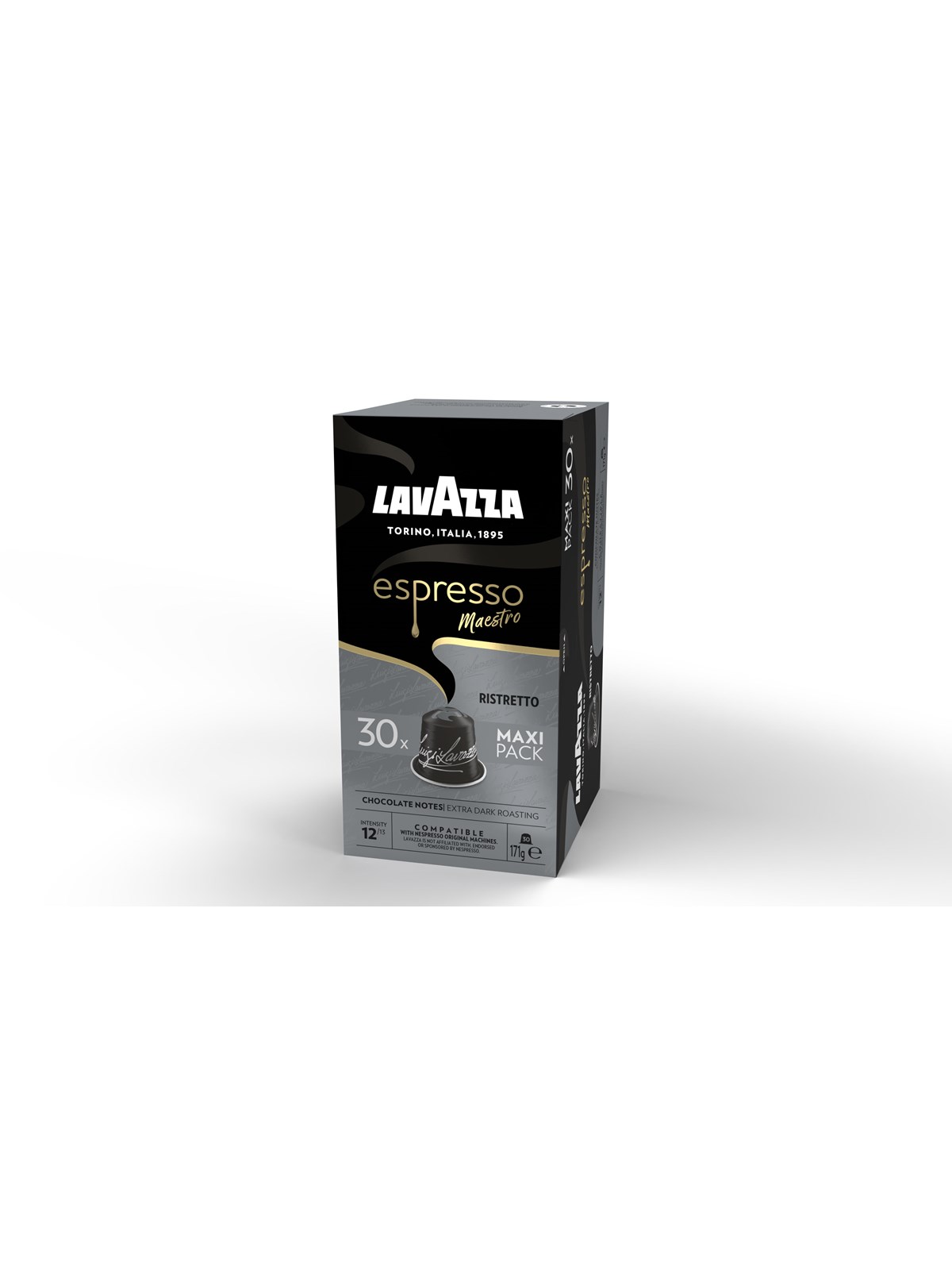 Lavazza Espresso Risretto Aluminium caps - 30 pcs, Kaffemaskine