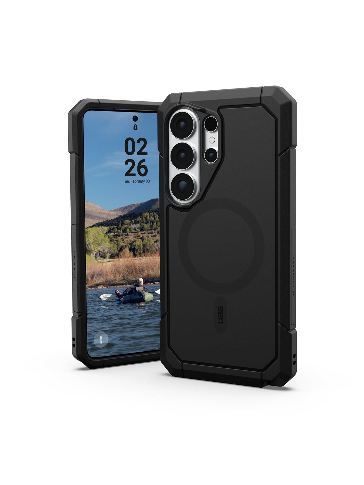 UAG Trooper - Black - Samsung Galaxy S26 Ultra, Mobilcover