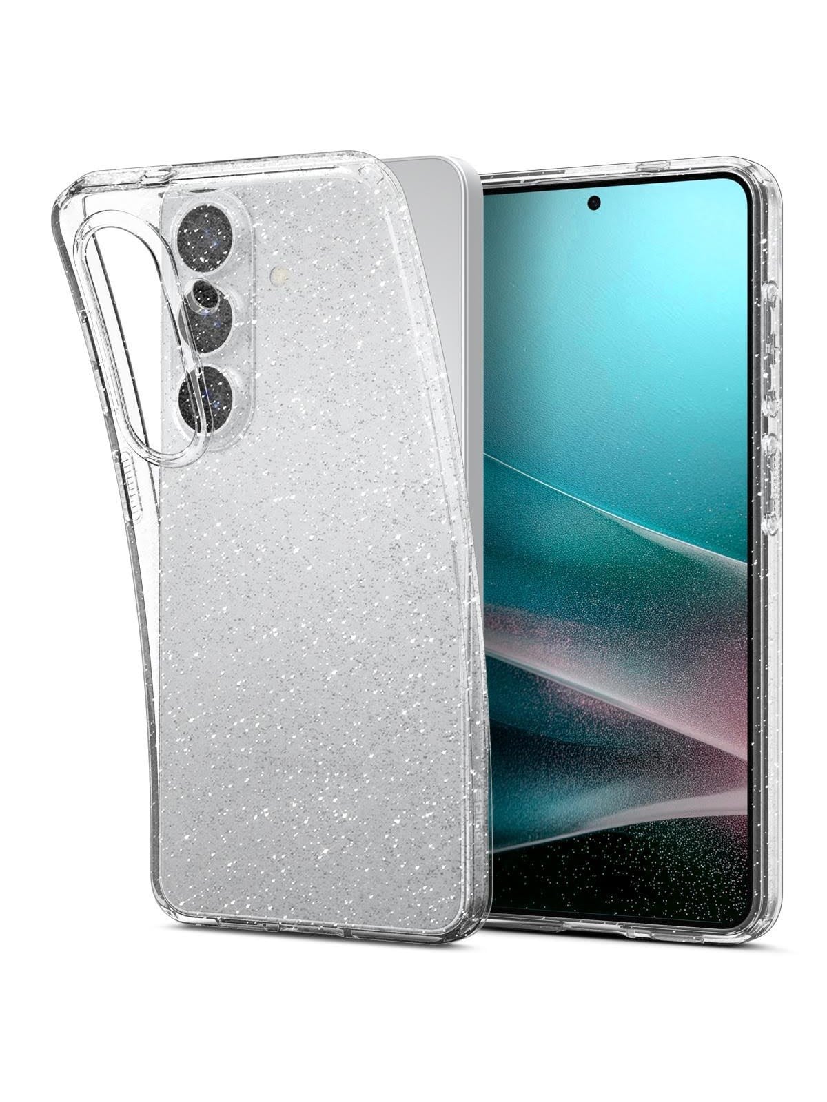 Spigen Liquid Crystal Glitter - crystal quartz - Samsung Galaxy S26+, Mobilcover