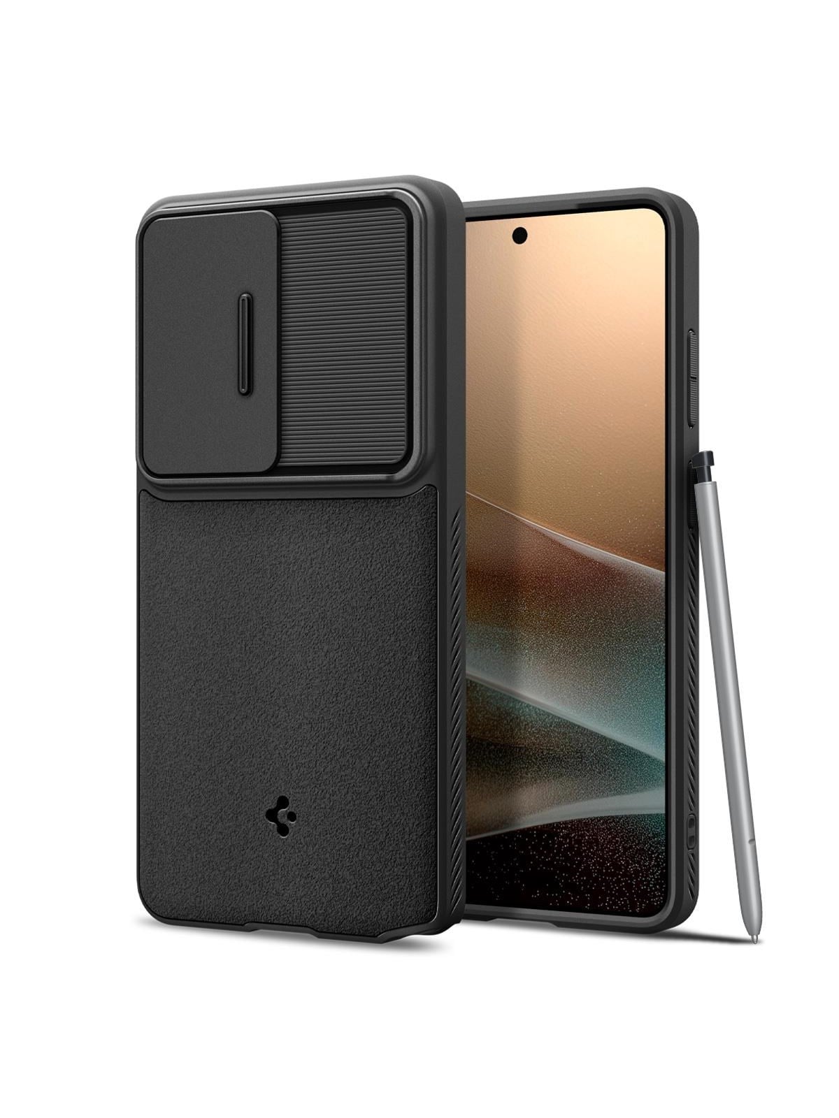 Spigen Optik Armor - black - Samsung Galaxy S26 Ultra, Mobilcover