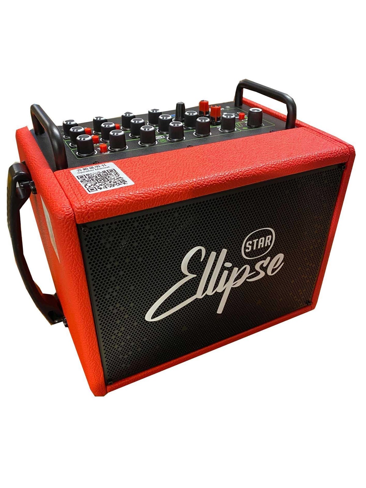Acemic Ellipse Q3 - Batteridrevet instrumentforstærker - 120W, Musikinstrument