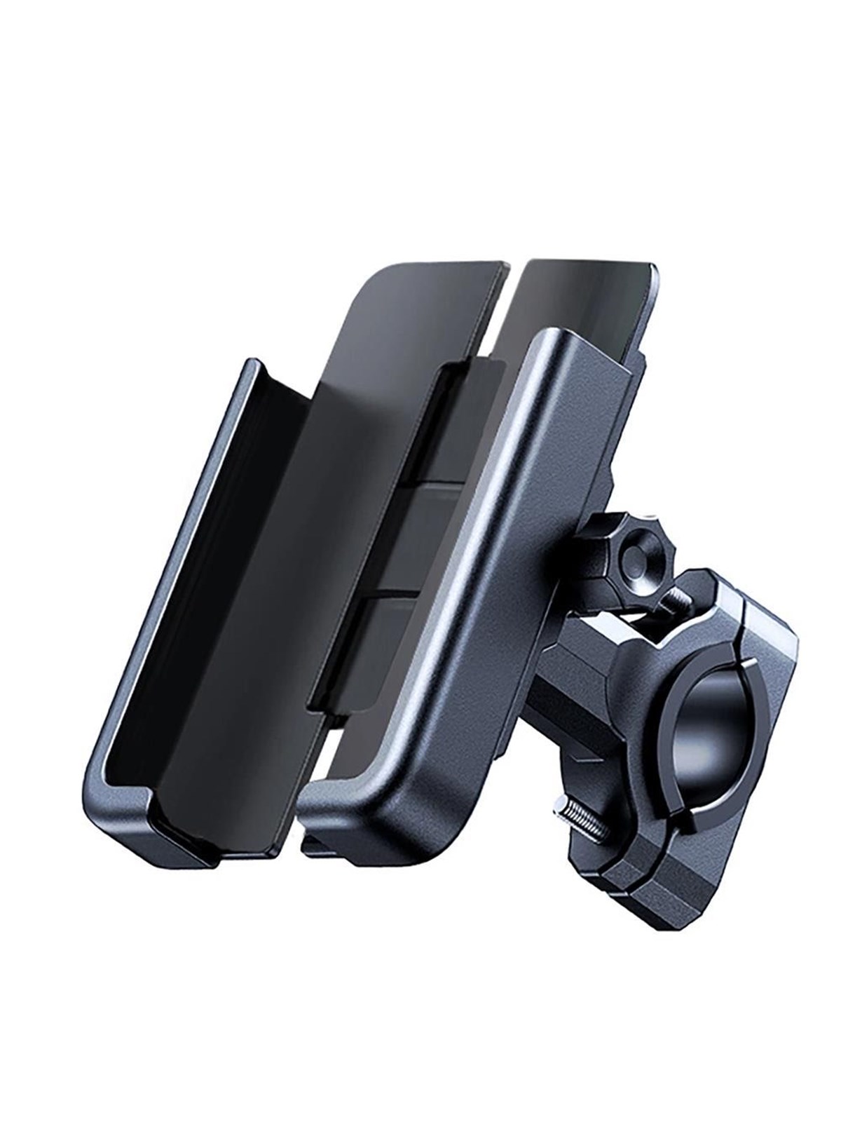 Wozinsky metal bicycle phone holder - scooters black (WBHBK3), Mobil Tilbehør