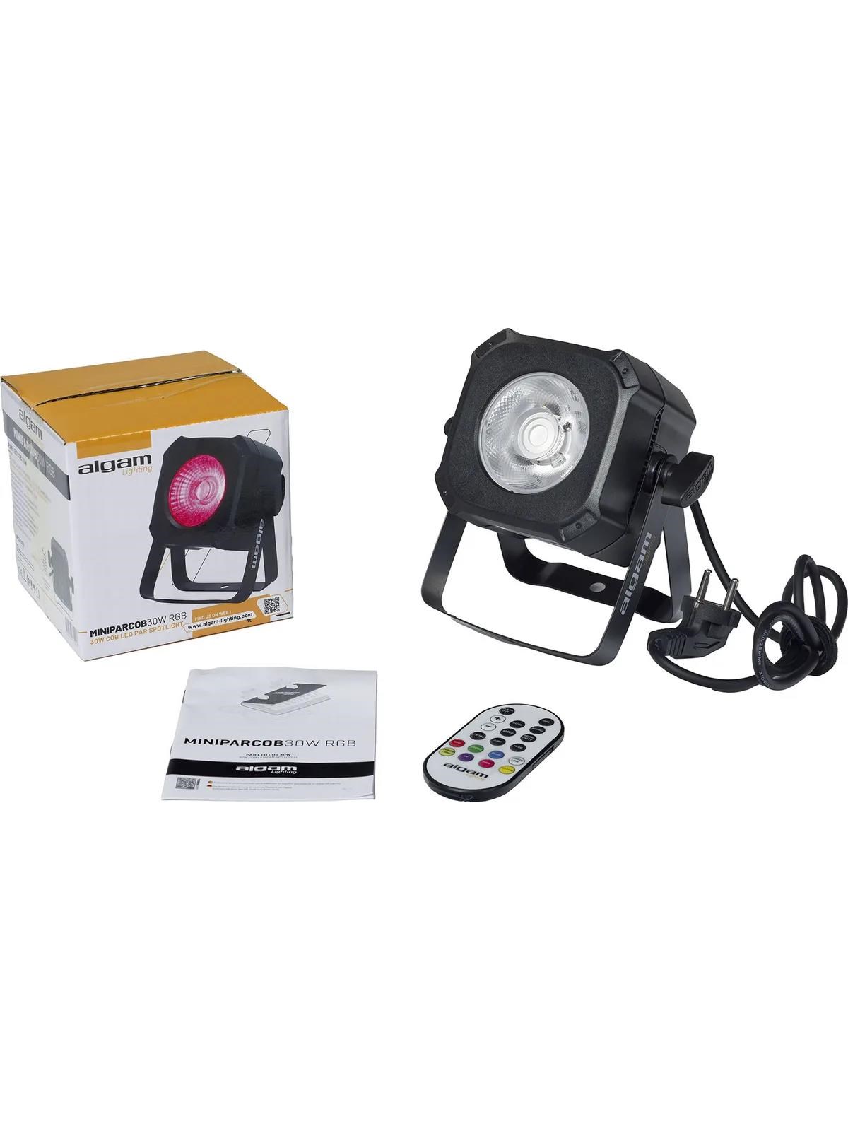 Algam Lighting Kompakt RGB 30W COB Par LED, Musikinstrument