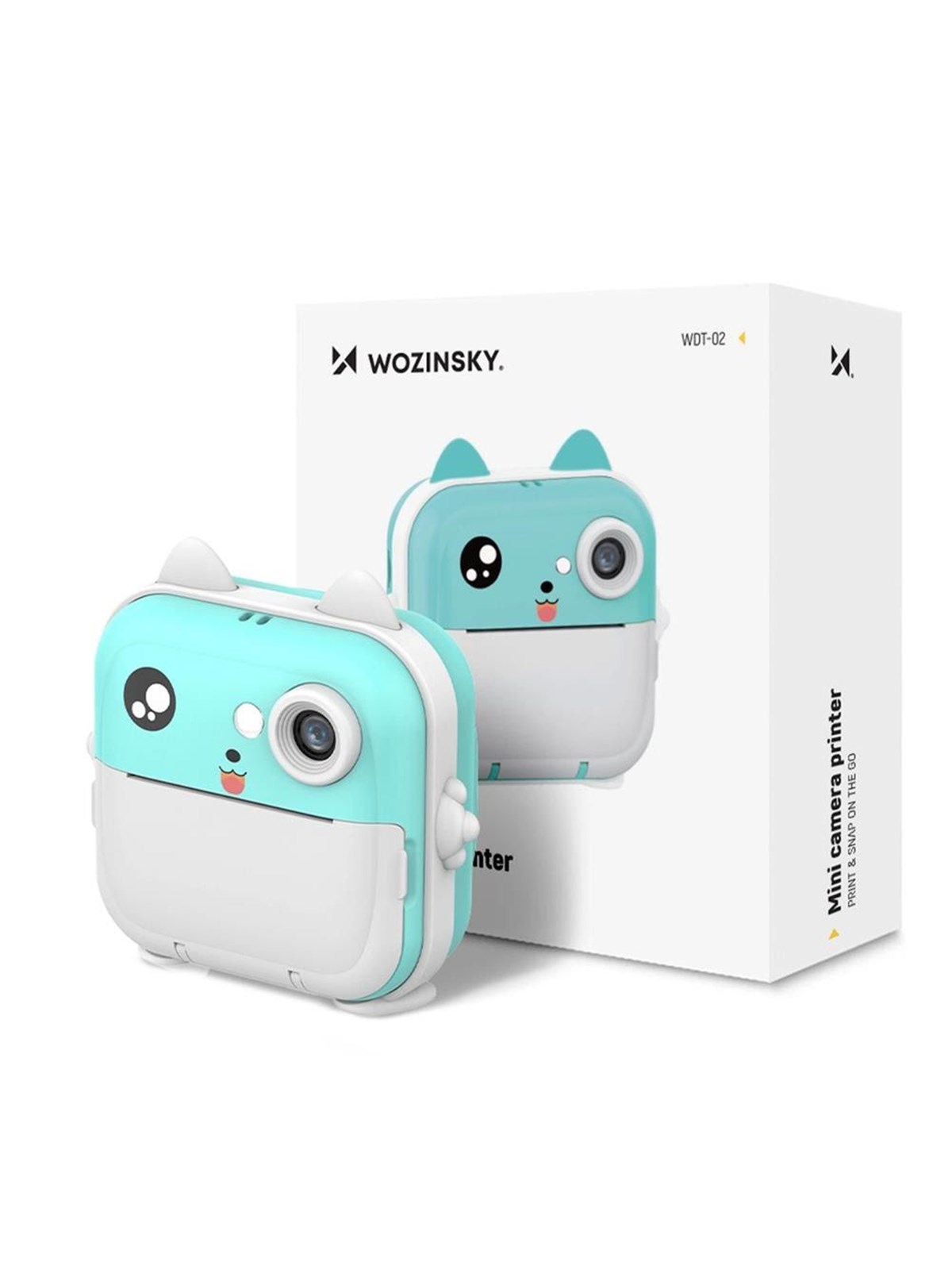 Wozinsky WDT-02 Thermal Printer Camera for Kids - Blue, Kamera