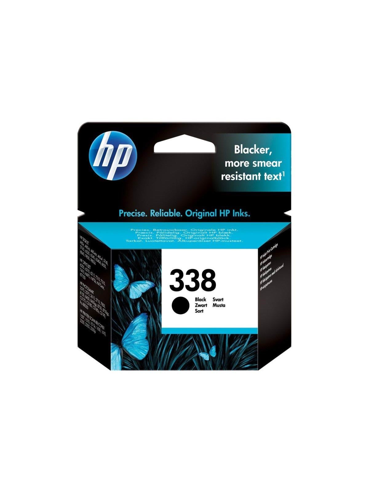 HP 338 / C8765EE Black Ink, Printerpatron Og Toner