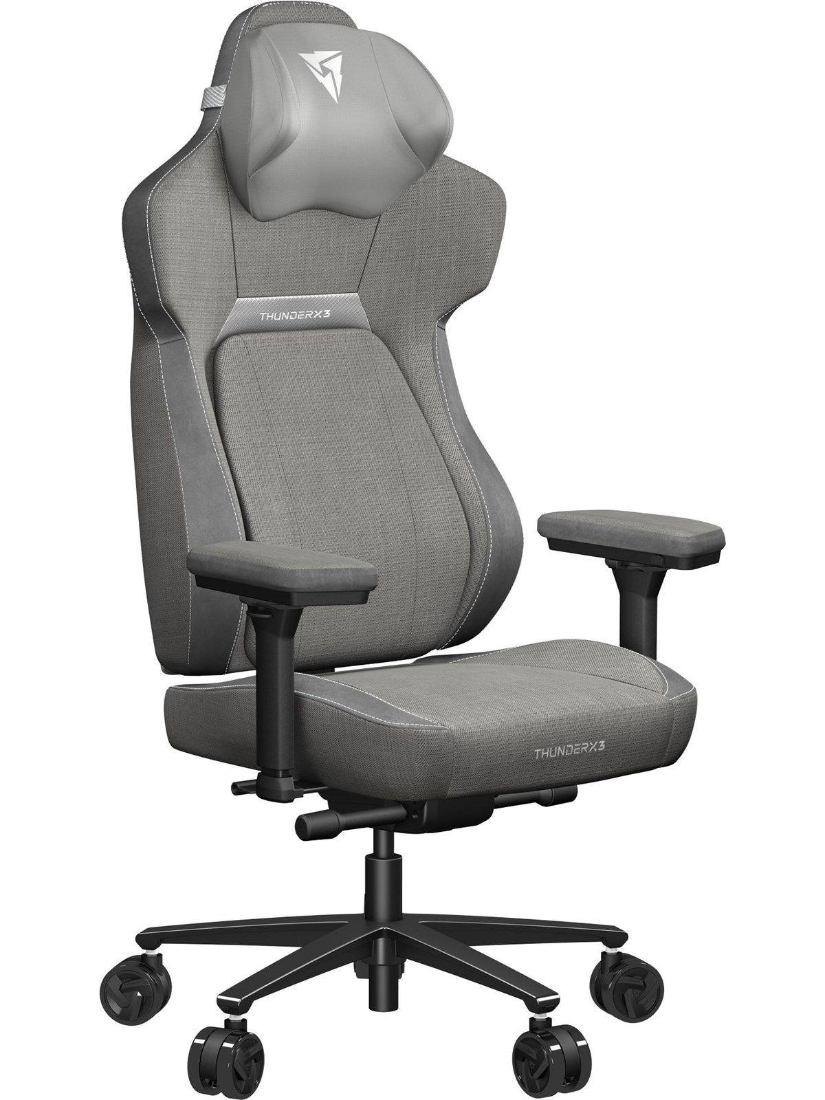 TX3 CORE Loft Grey - CORE.RDY 360 Gamer Stol - Grå - Stof - Op til 150 kg
