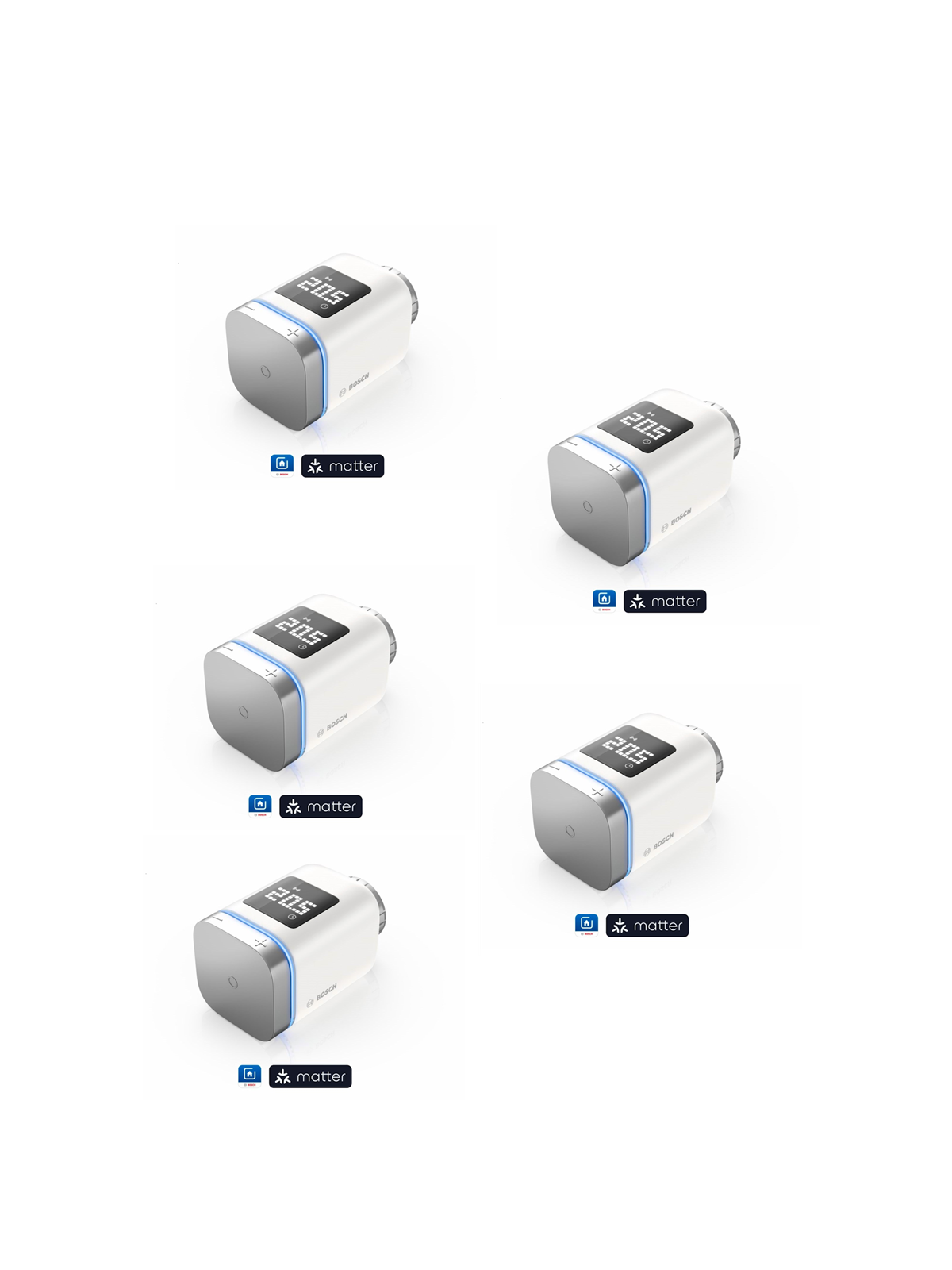 Bosch Smart Home Termostat 5-pak, Smart Home