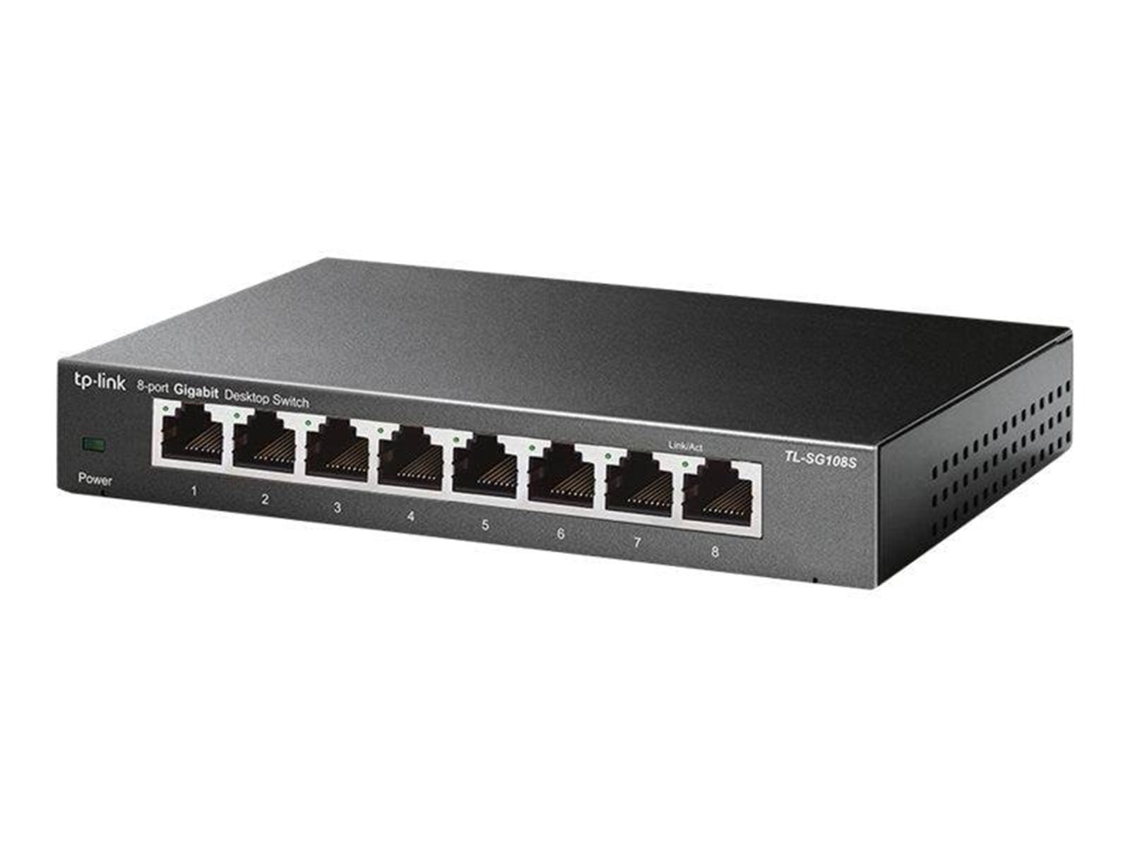 SWITCH TP-LINK SG108S 8PTOS 10/100/1000MBPS - miniatura 4