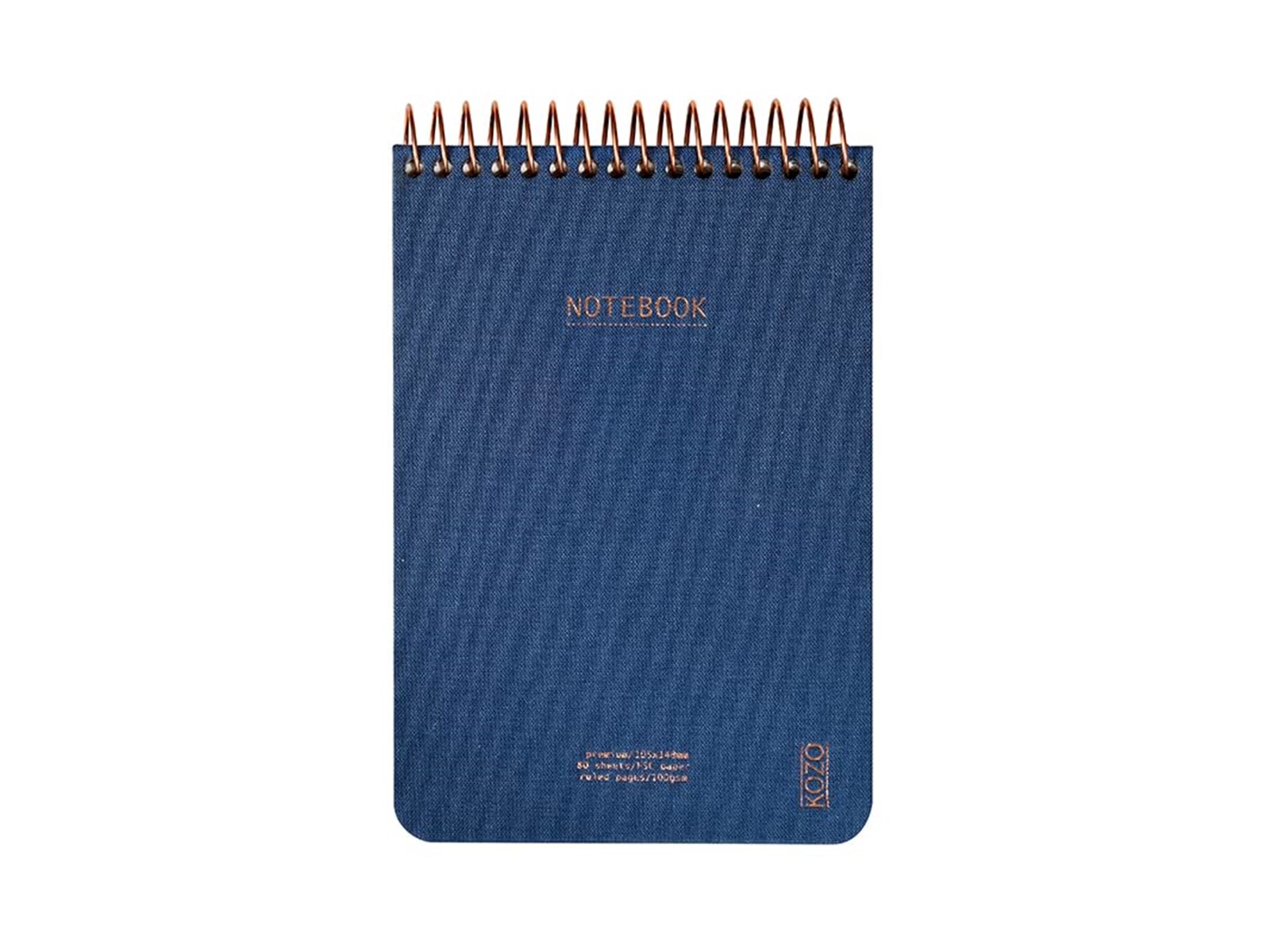 KOZO Premium Notebook A6 Navy | Billig