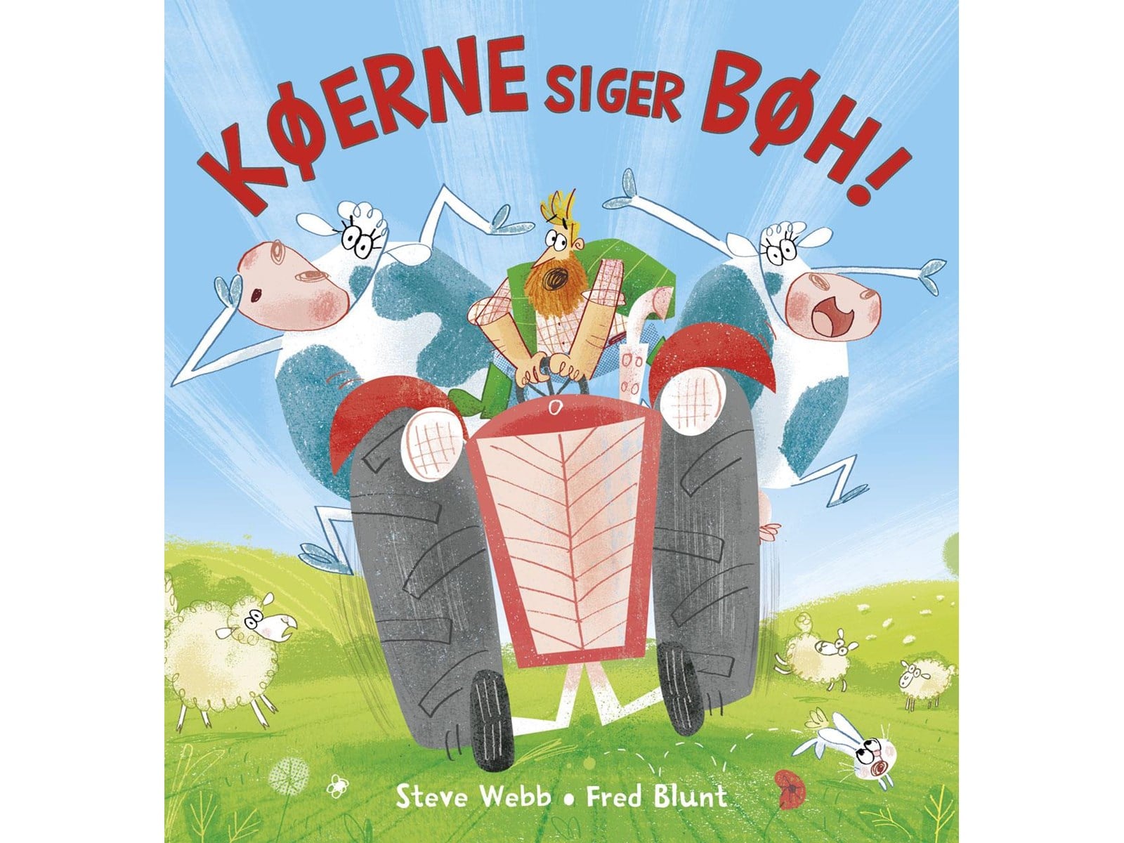 Køerne siger bøh! - Børnebog - Papbog | Billig
