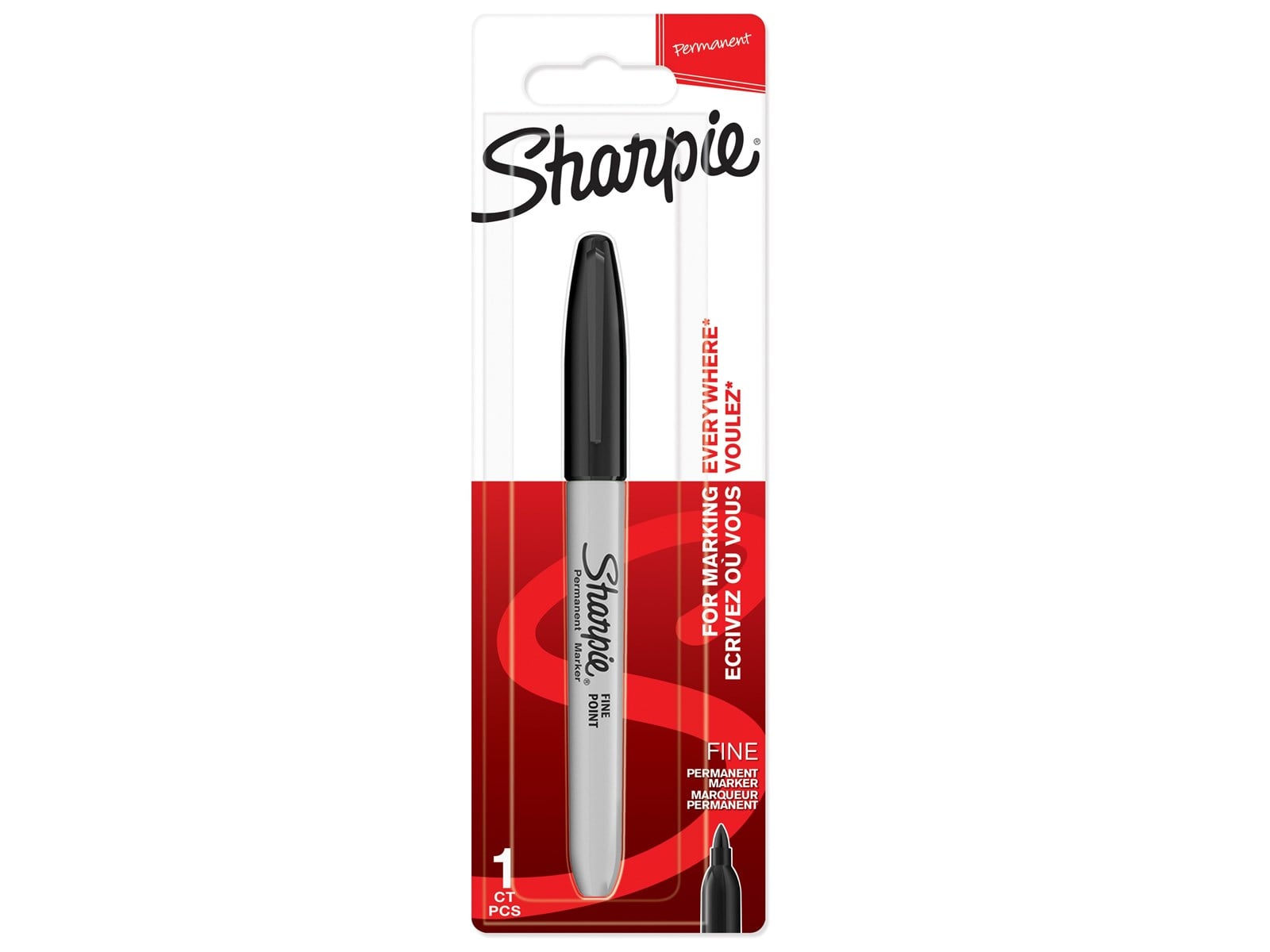 2 Pennarelli Sharpie Retrattili Permanenti – Punta Fine, Colore Nero – Scrittura Preciso - Foto 3