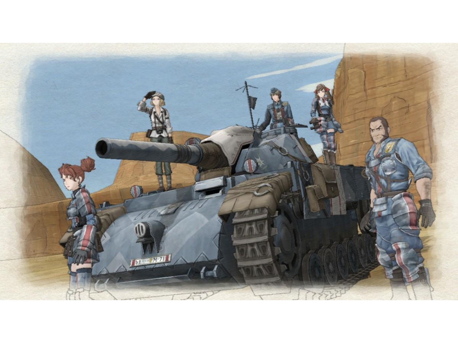 VALKYRIA CHRONICLES - PS3 - PlayStation 3 - PAL - Complet