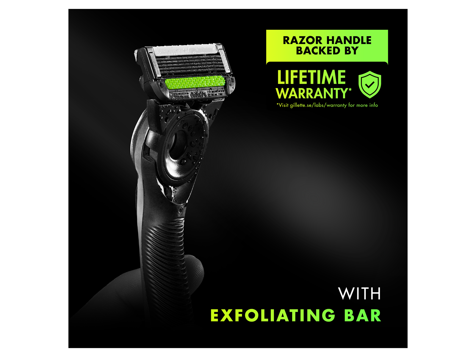 Lg Razor Silver Gillette Labs Razor Silver 1 pcs | På lager | Billig
