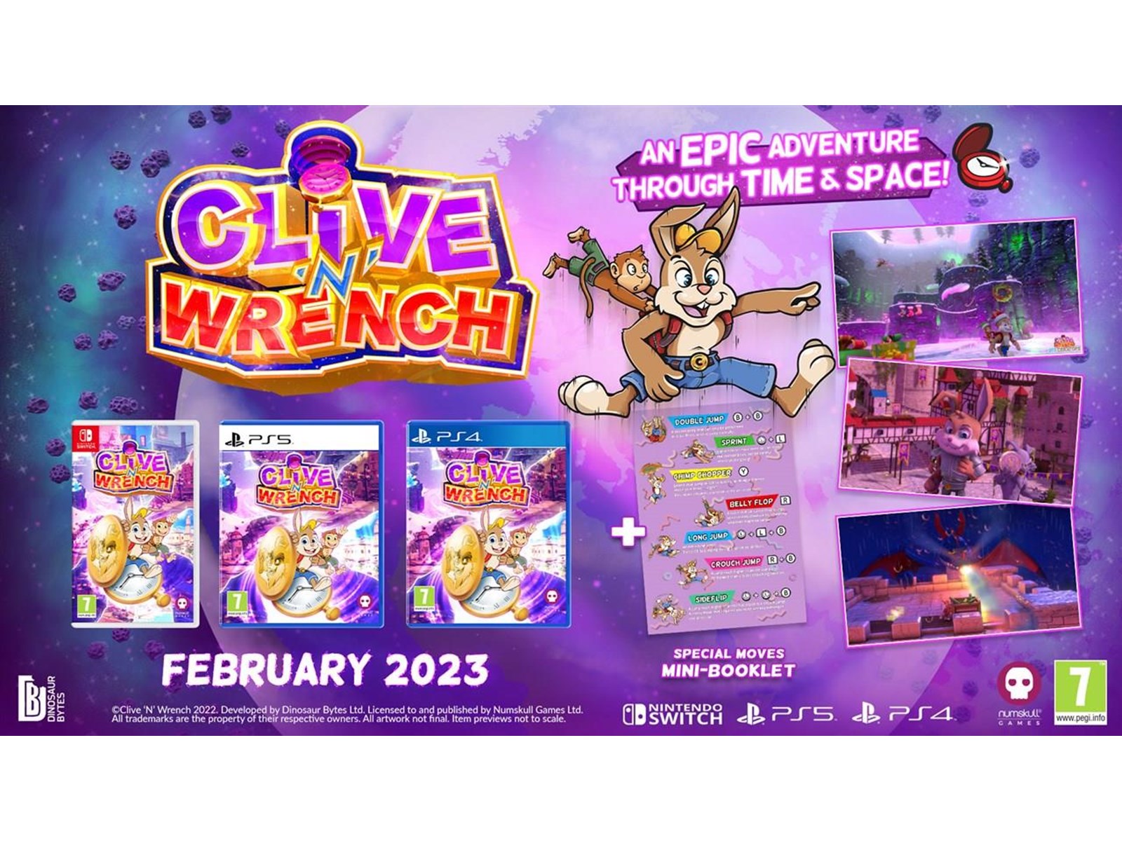 Clive 'N' Wrench - Nintendo Switch - Platform Switch | Billig