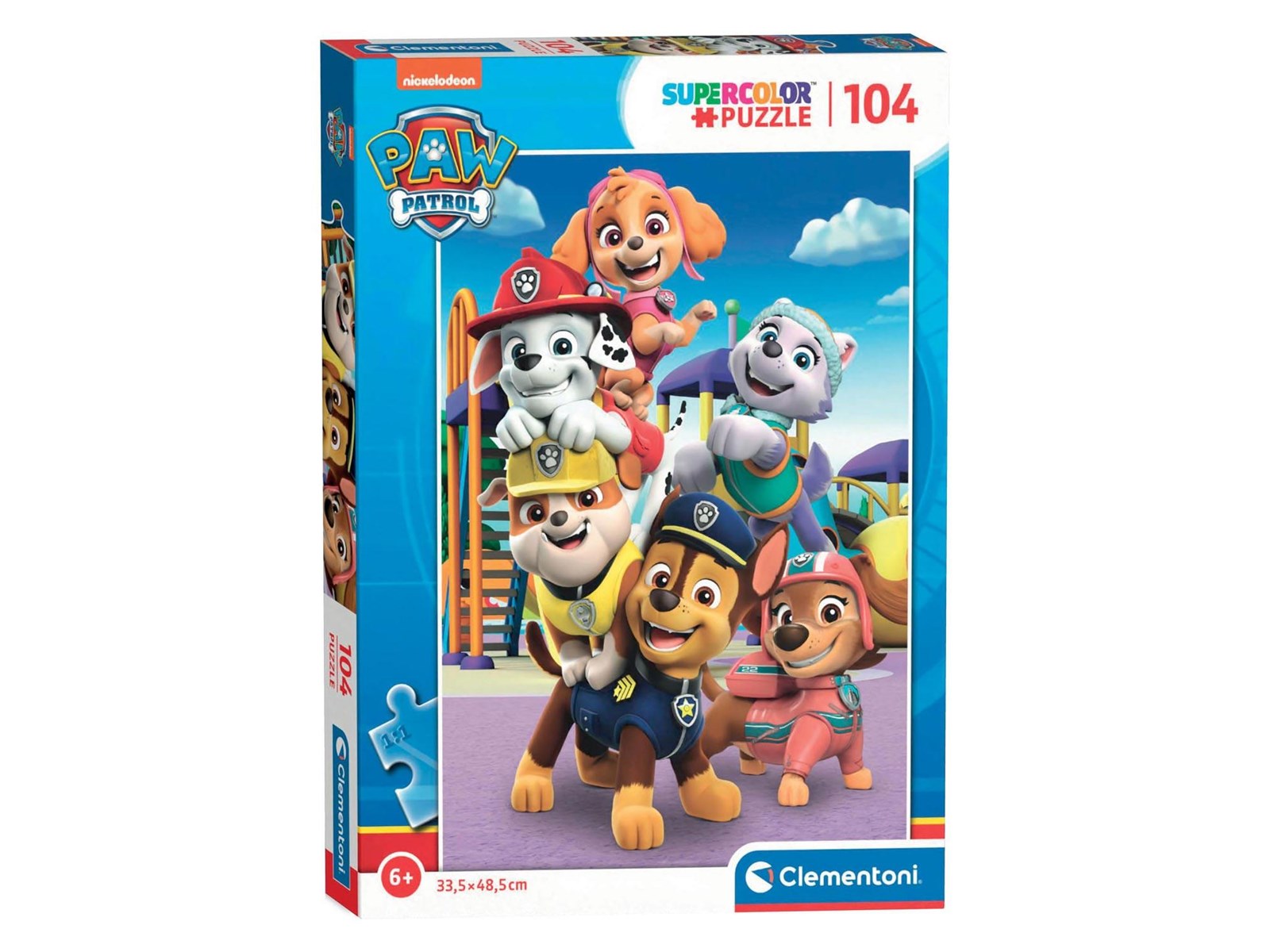 Clementoni Puzzle - PAW Patrol 104pcs. Floor | Billig