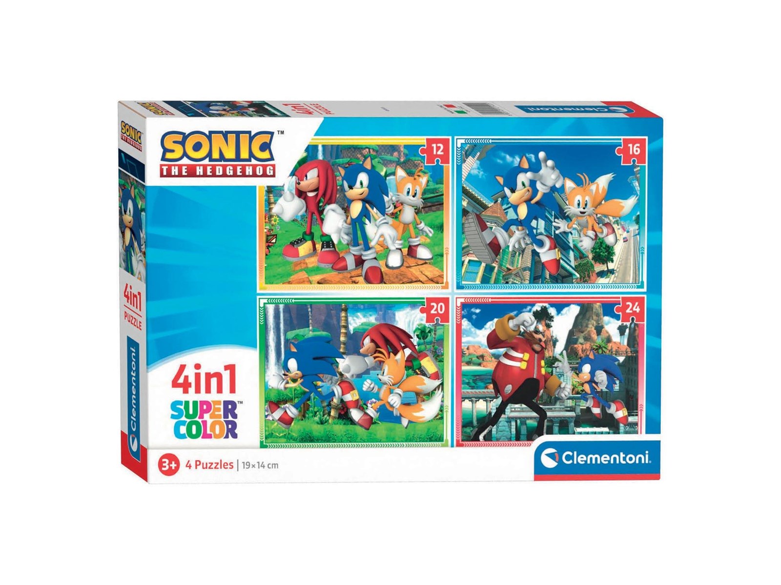 Clementoni Puzzles Sonic 4in1 Floor | Billig