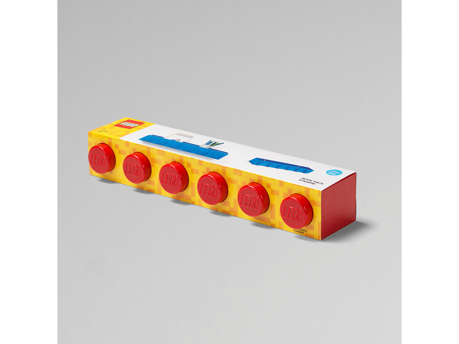 Lego Paper Rack LEGO BOOK RACK - RED | Billig