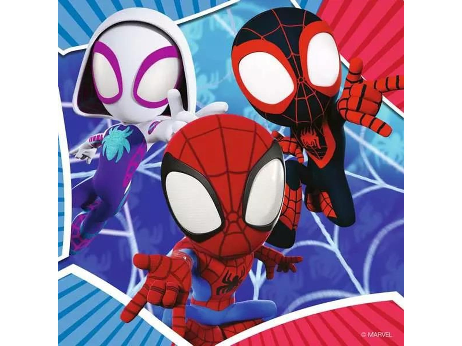 Ravensburger 22594 Spidey and his Amazing Friends - Auf geht's, Spidey Team ! - Jeu cadeau pour 2 à 4 joueurs à partir de 4 ans dans Spidey et ses super amis