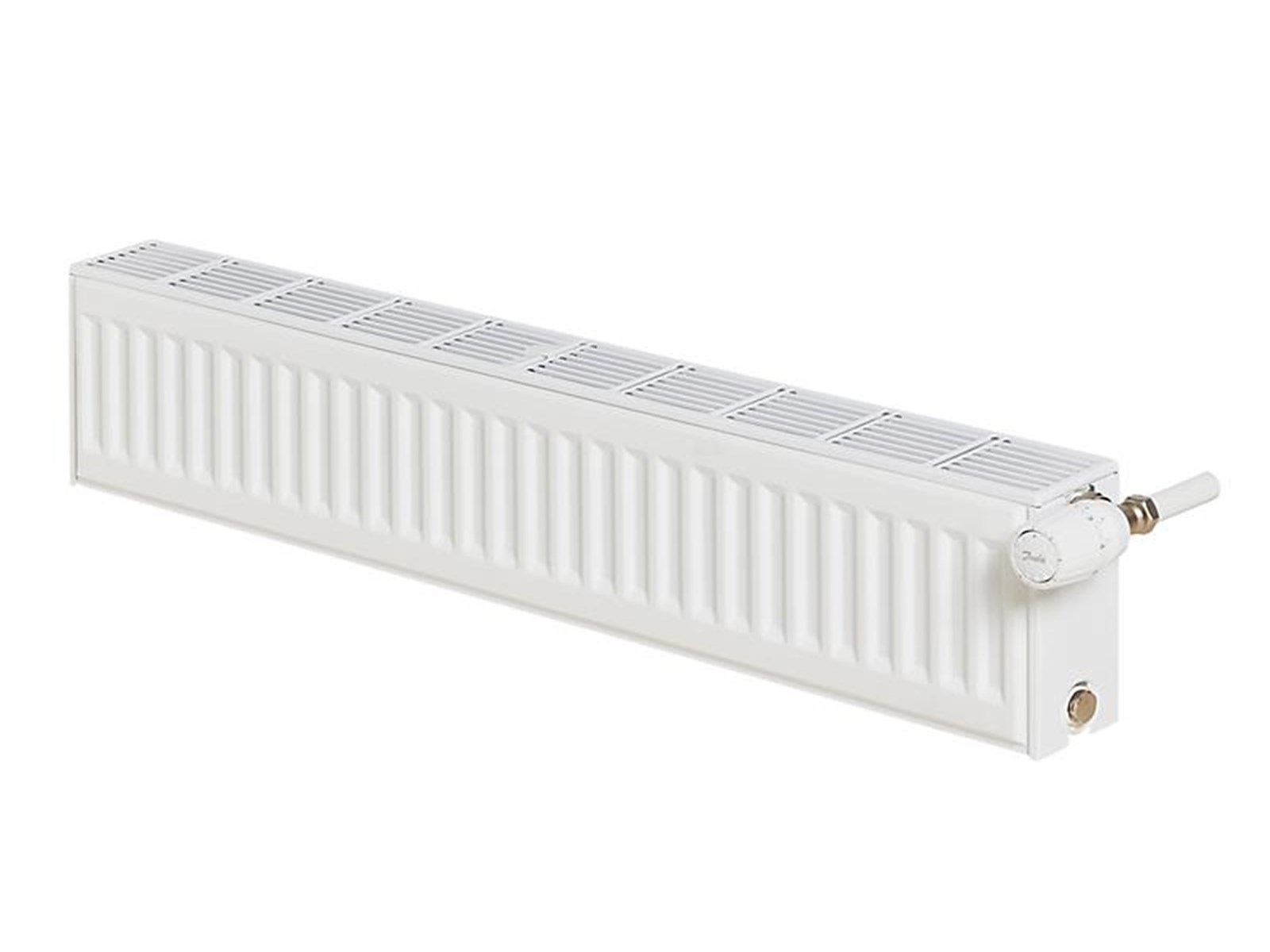 Altech C4 radiator 22 - 200 x 1200 mm, RAL 9016, Hvid | Billig