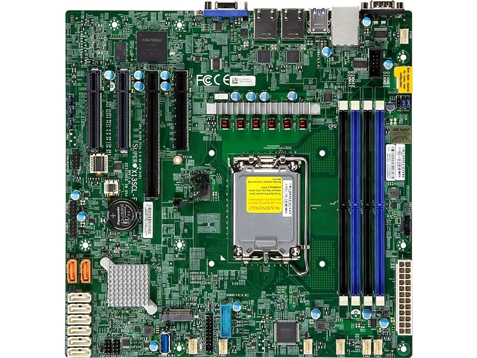 Supermicro X13SCL-F Bundkort - Intel C262 - Intel LGA1700 socket - DDR5 ...