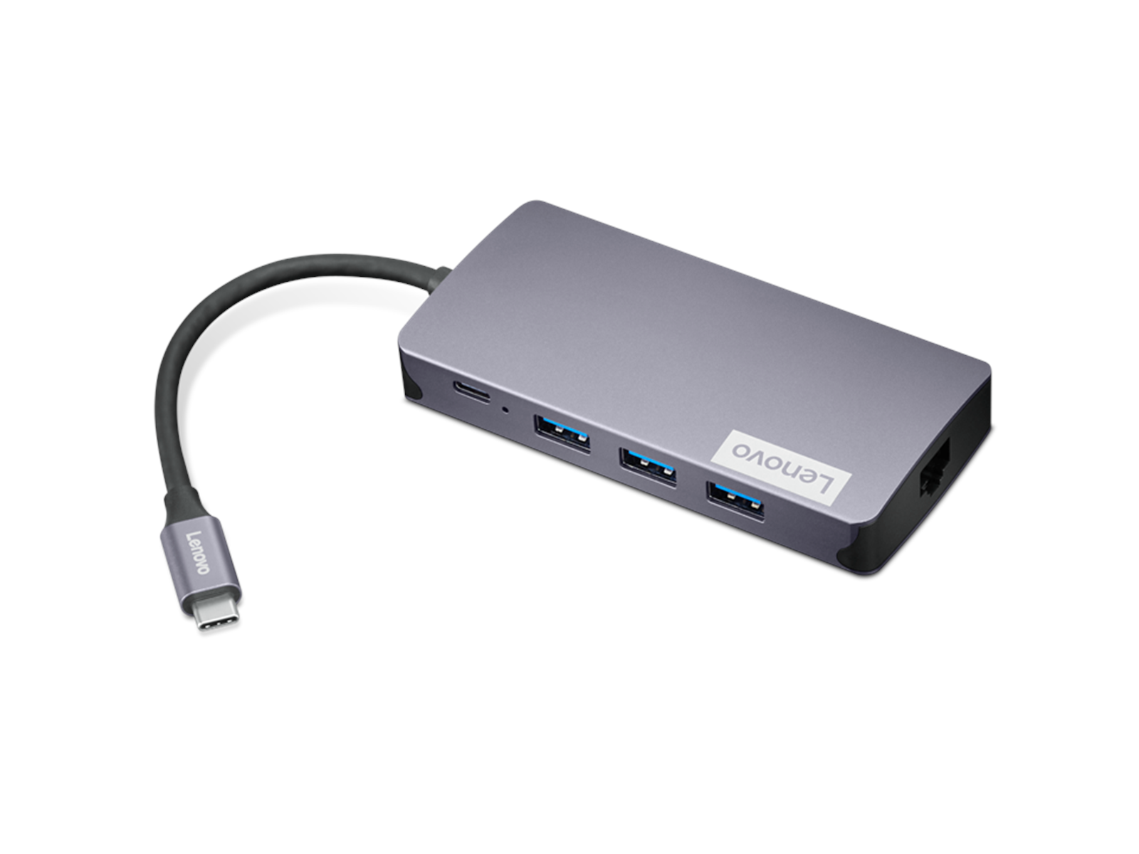 Lenovo 150 USB-C Travel Dock – Adattatore Per Laptop, HDMI, VGA, SD/TF, Carica Pass-Through, Compatibile Con Windows, Mac, IOS