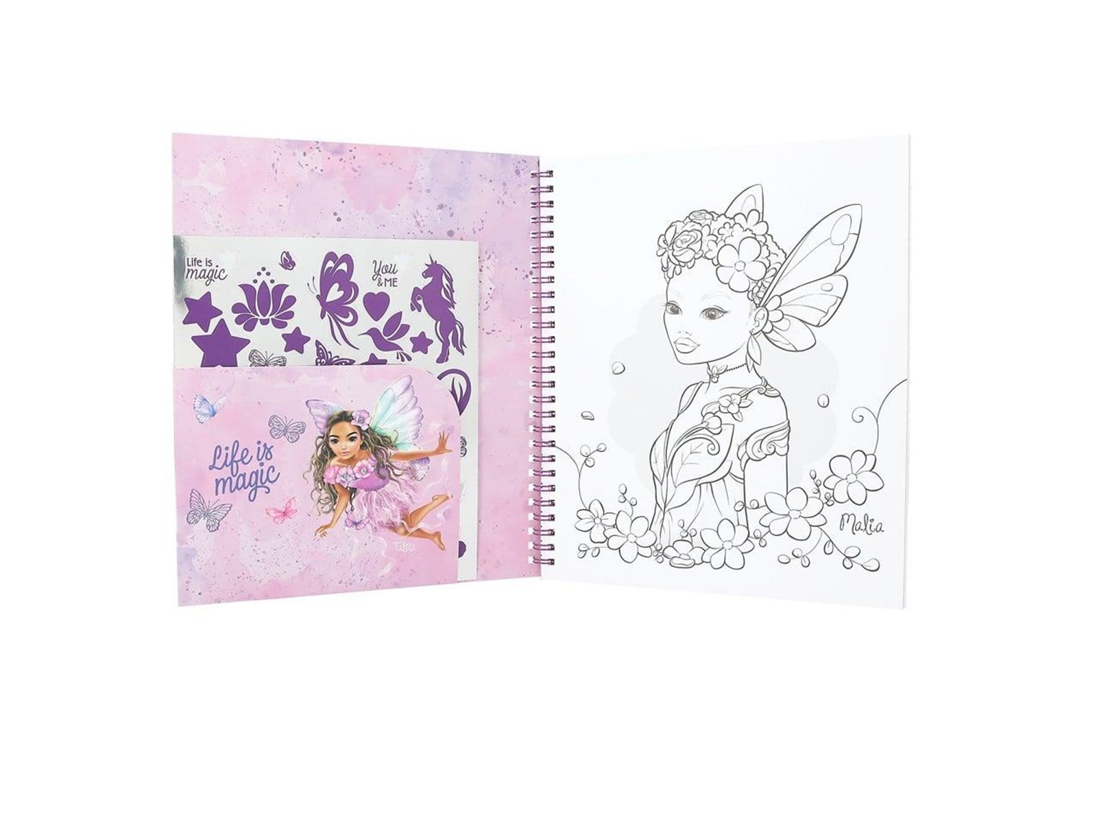 TM Colouring Book - Sequins Cub main image 0