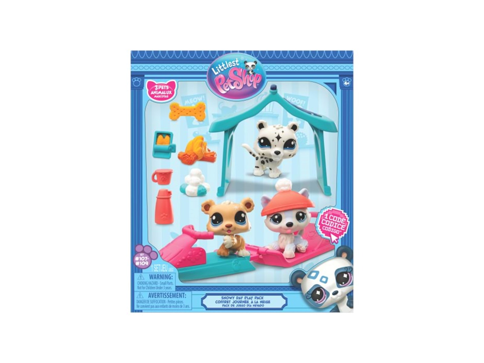 Littlest Pet Shop LITTLEST PET SHOP SNOWY DAY PLAY PK | Billig