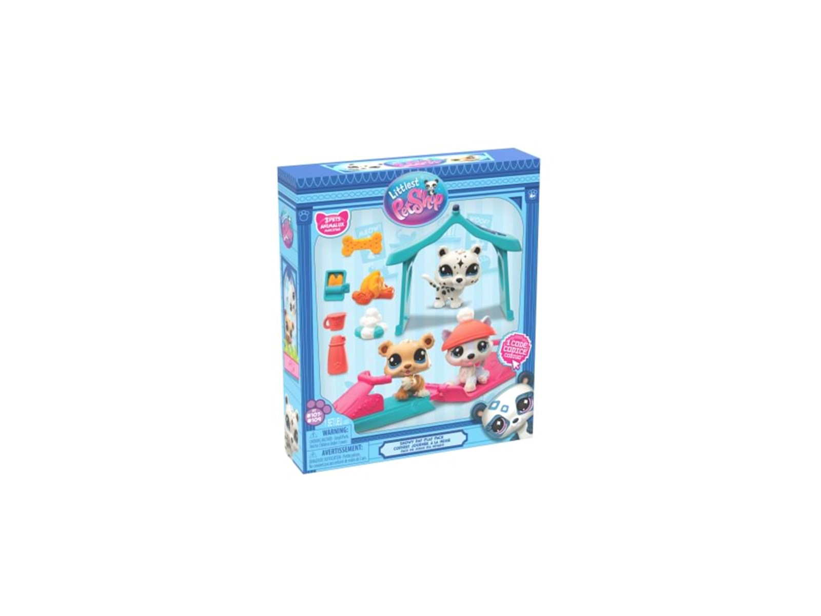 Littlest Pet Shop LITTLEST PET SHOP SNOWY DAY PLAY PK | Billig