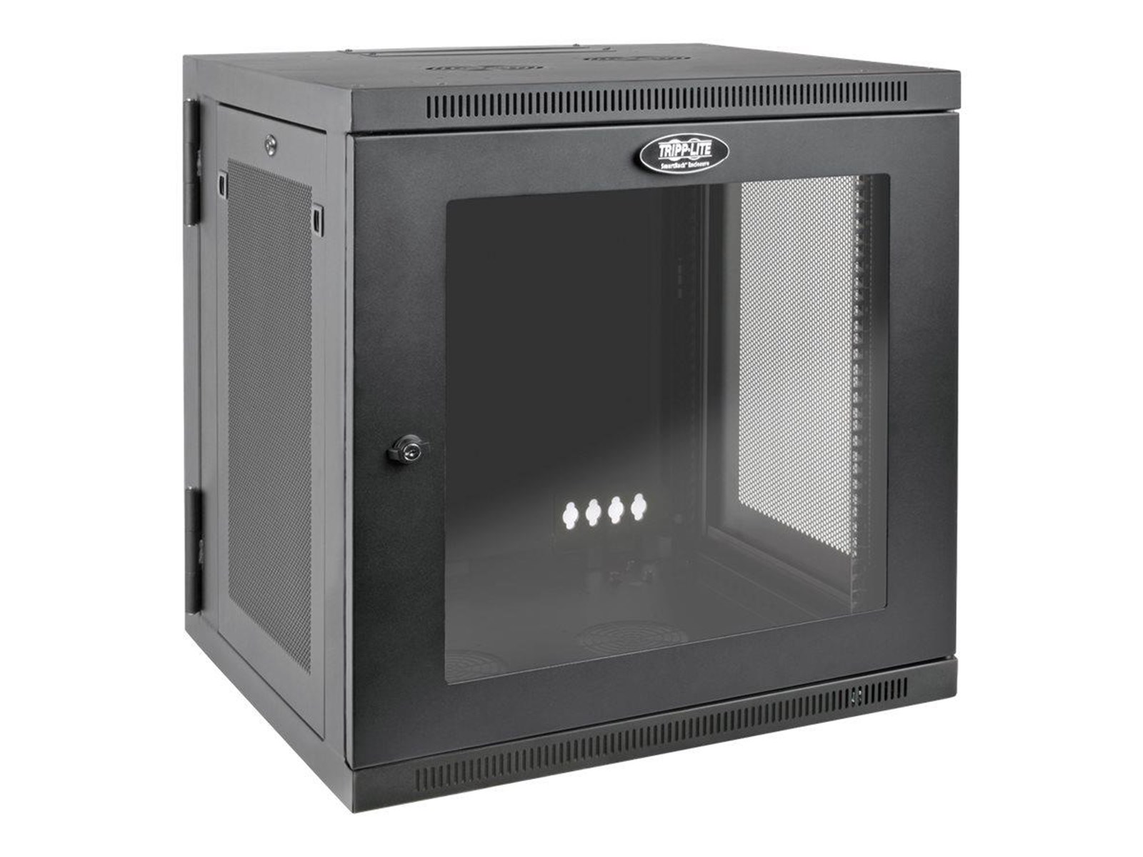 Tripp Lite 12U Wall Mount Rack Enclosure Server Cabinet Hinged Deep ...