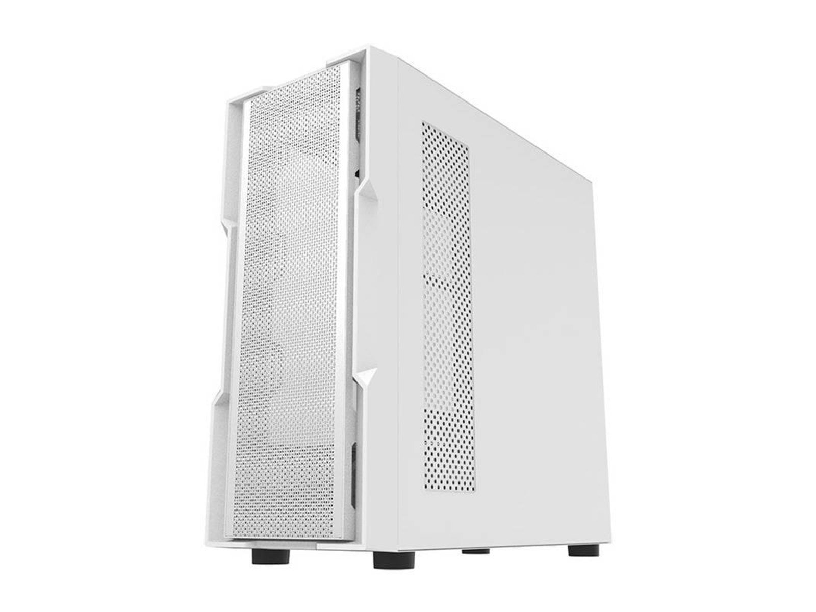 Hvid Computer Darkflash Computer case DK431 + 4 fans (white) - Kabinet - Miditower - Hvid
