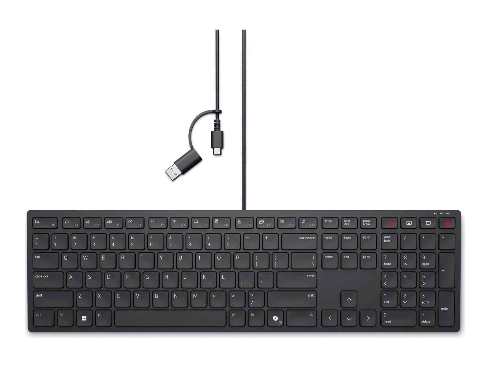 Dell Wired Collaboration Keyboard KB525C - keyboard - QWERTY - US ...