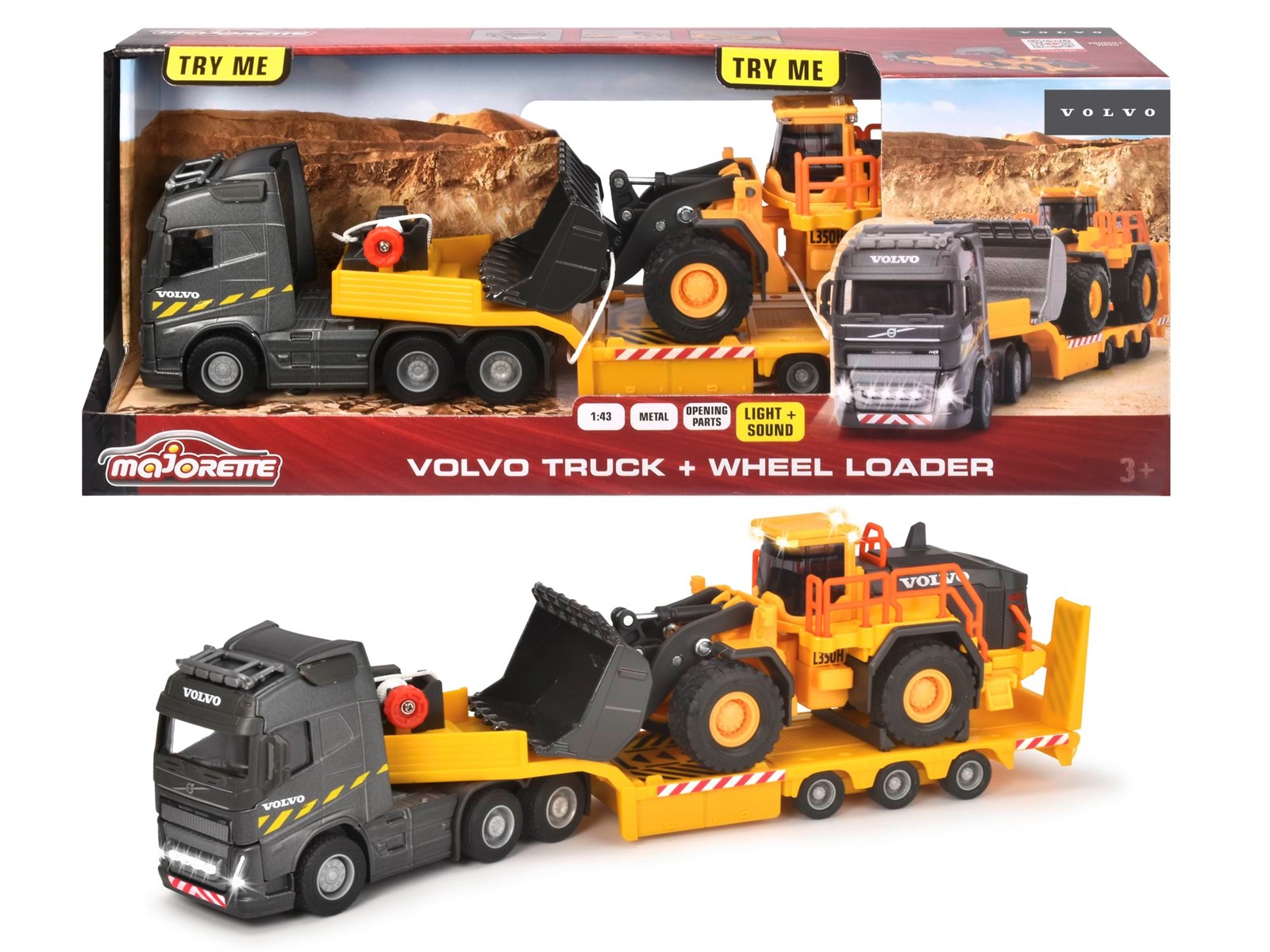 Majorette Volvo Rigid Hauler 213723000 Majorette Volvo Rigid Hauler 213723000