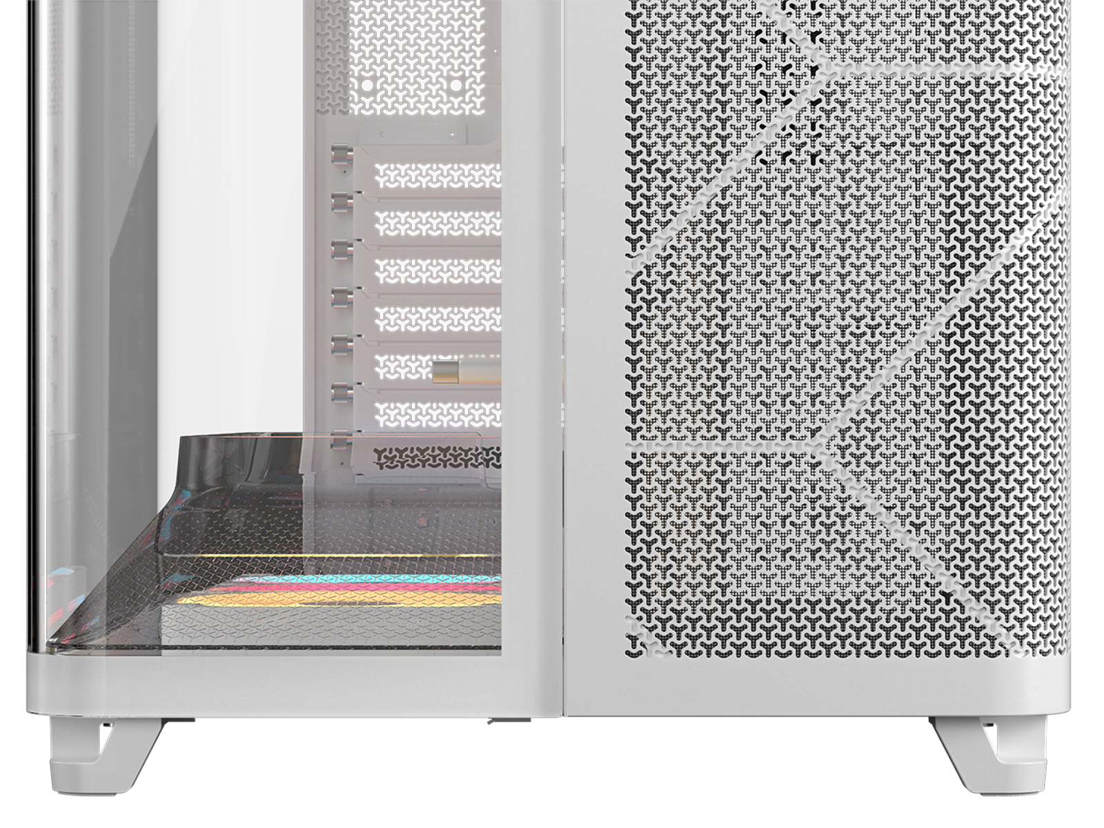 Corsair AIR 5400 LX-R LINK White - Kabinet - Miditower - Hvid | Billig