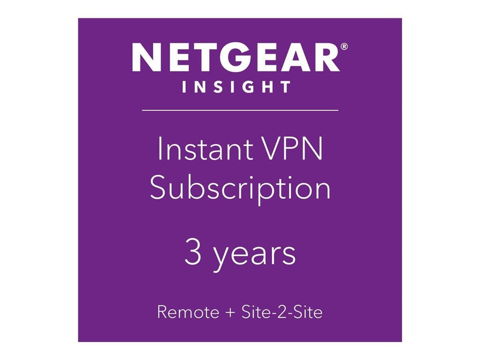 Netgear Insight Instant VPN Licensabonnemet (3 år), hosted | Billig