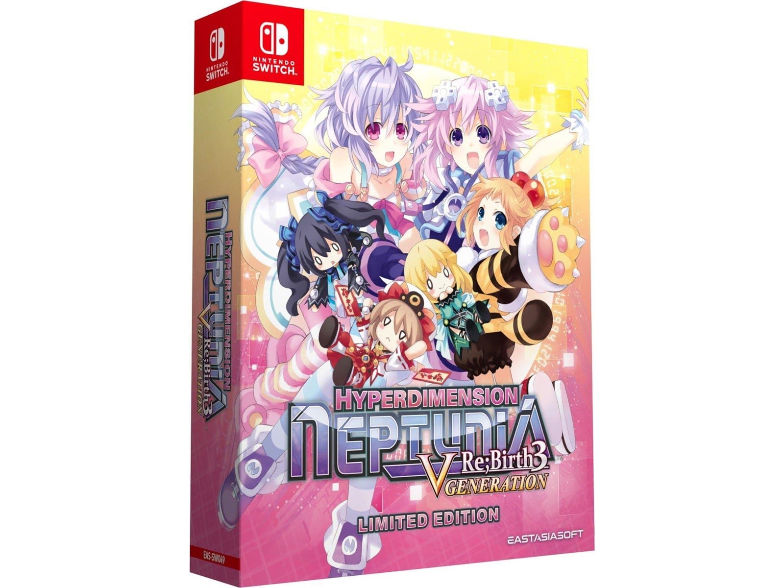 HYPERDIMENSION NEPTUNIA REBIRTH3 V GENERATION - Nintendo Switch Version Asiatique (Jeu En Anglais)