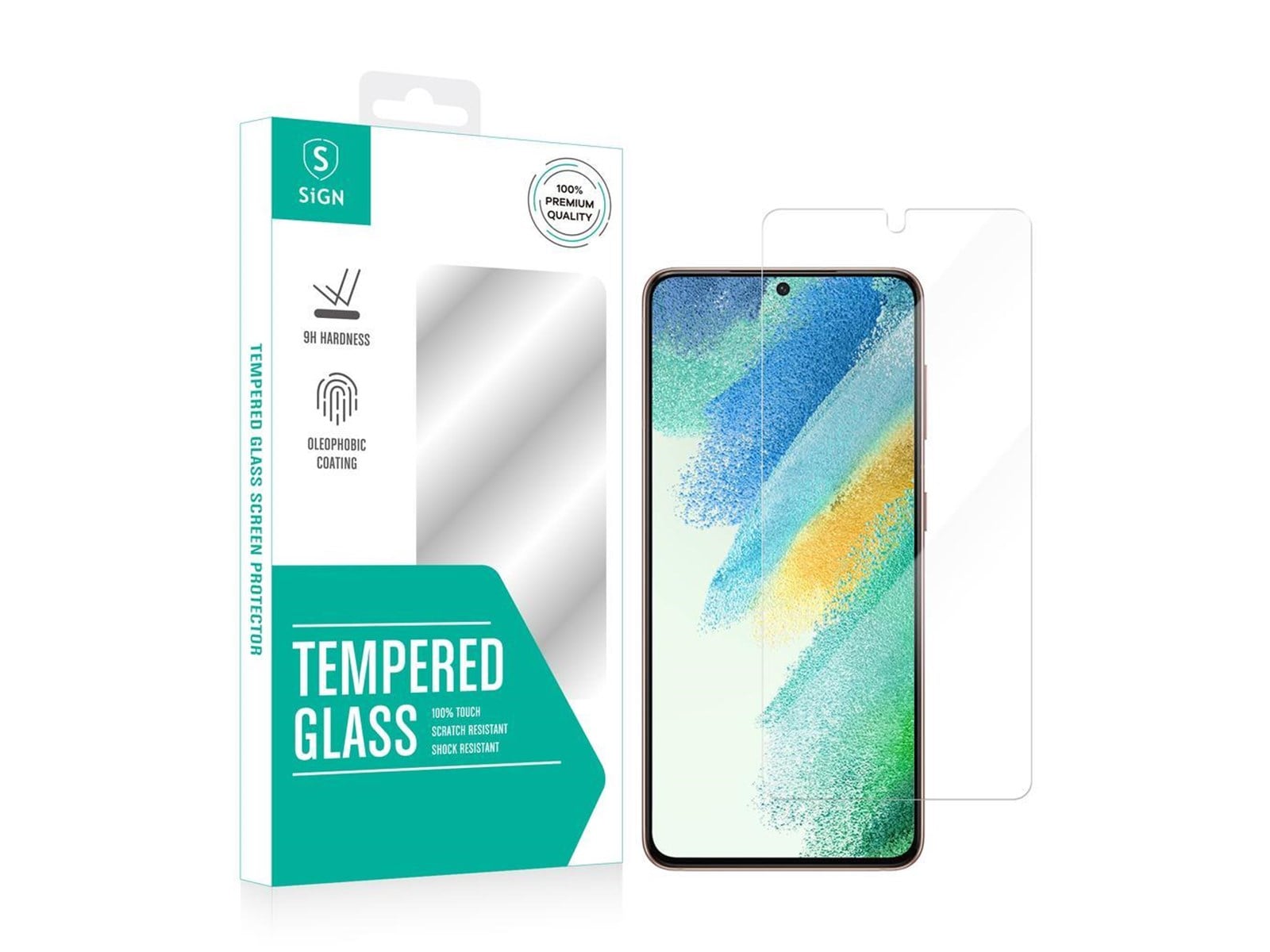 SiGN Screen Protector Tempered Glass Samsung Galaxy S22 Ultrasonic ...