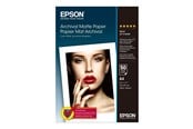 Papir, Fotopapir og Etiketter - Epson PAPIR A4 MAT ARKIV 50 ARK - C13S041342