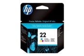 Blæk, Toner & Forbrugsstoffer - HP 22 / C9352AE Tri-Color - Blækpatron Cyan, Magenta, Gul - C9352AE