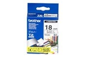 Papir, Fotopapir og Etiketter - Brother Tape brother sort/hvid tze 241 18 mm - TZ241