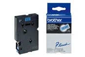 Papir, Fotopapir og Etiketter - Brother Tape/9mm black on blue - TC591