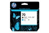 Blæk, Toner & Forbrugsstoffer - HP 70 / C9404A Matte Black Printhead - Printhoved Cyan - C9404A