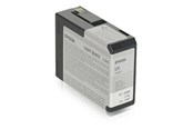 Blæk, Toner & Forbrugsstoffer - Epson T5807 Light Black - Blækpatron Lys sort - C13T580700
