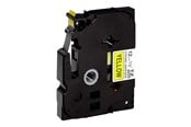 Papir, Fotopapir og Etiketter - Brother P-Touch TZE-S631 black on yellow 12mm extra - TZ-S631