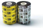 Blæk, Toner & Forbrugsstoffer - Zebra RIBBON 3400 83MMX450M - Farvebånd refill (termisk overføring) Sort - 03400BK08345