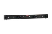 Vægbeslag, AV-Beslag & AV-Møbler - Multibrackets M Universal Wallmount Black Large - Maks 80 kg - Maks størrelse 63" - 7350022731004