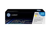 Blæk, Toner & Forbrugsstoffer - HP 125A / CB542A - Yellow Toner - Lasertoner Gul - CB542A