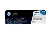 Blæk, Toner & Forbrugsstoffer - HP 304A / CC531A Cyan Toner - Lasertoner Cyan - CC531A