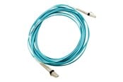 Netværkskabel - HP 1m Multi-mode OM3 LC/LC FC Cable - Blå - 1m - AJ834A