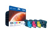 Blæk, Toner & Forbrugsstoffer - Brother LC 1100HY Value Pack - Blækpatron Cyan - LC1100HYVALBPDR