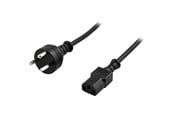 Strømkabel (ekstern) - Deltaco PowerCable EDB - 2m - DEL-109DK